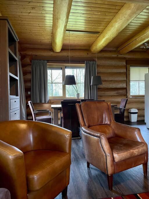 Unieke Houten Villa Met Sauna In Twente - 6P Den Ham 외부 사진
