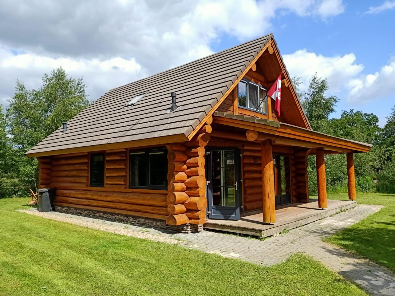 Unieke Houten Villa Met Sauna In Twente - 6P Den Ham 외부 사진